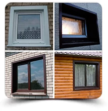 Металлические наружные откосы для пластиковых и деревянных окон